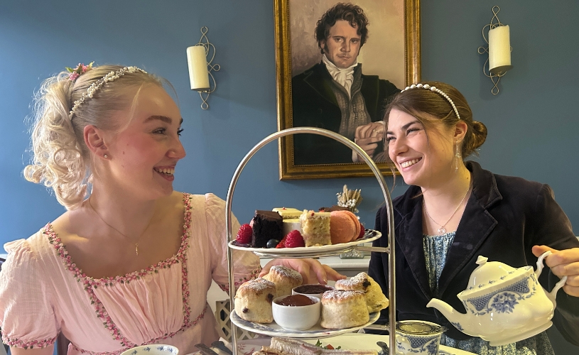 Regency Tea Room at Jane Austen Centre